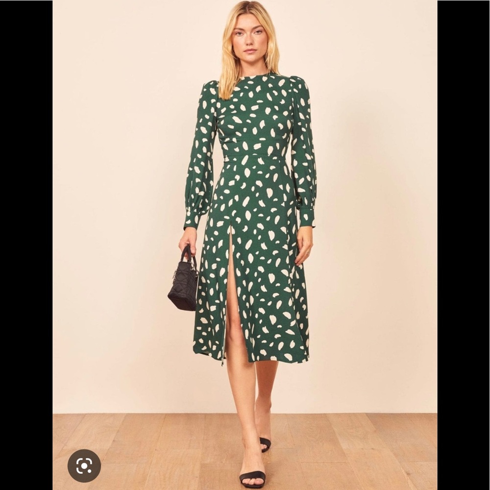Reformation Creed Dress in Fen Size 4